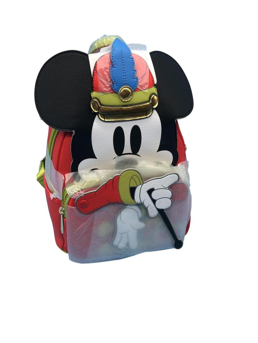 Loungefly Disney 100 Decades Mini Backpack Womens Mickey Mouse Band Concert